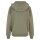 Build Your Brand - Ladies Fluffy  Zip Hoody (BY290) - pale olive