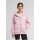 Build Your Brand - Ladies Fluffy  Zip Hoody (BY290) - soft pink