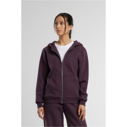 Build Your Brand - Ladies Fluffy  Zip Hoody (BY290) -...