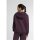 Build Your Brand - Ladies Fluffy  Zip Hoody (BY290) - plum purple