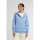 Build Your Brand - Ladies Fluffy  Zip Hoody (BY290) - powder blue
