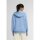 Build Your Brand - Ladies Fluffy  Zip Hoody (BY290) - powder blue