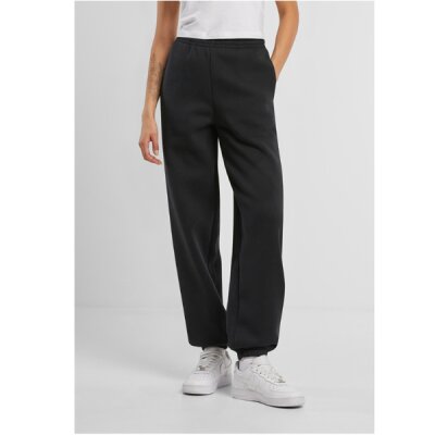 Build Your Brand - Ladies Fluffy Sweatpants (BY291) - black M