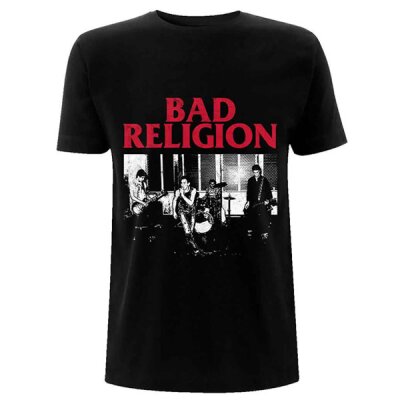 Bad Religion - Live 1980 - Unisex Shirt - black- T-Shirt XXL