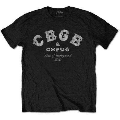 CBGB - Classic Logo - Unisex Shirt - black- T-Shirt XL