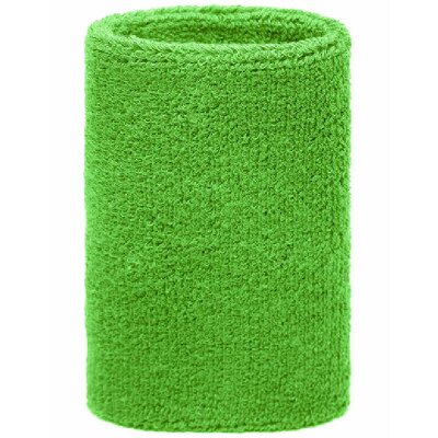 Daiber - Sporty Wristband - MB044 - langes Schweißband - Light Green
