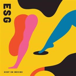 ESG - KEEP ON MOVING (NEON ORANGE VINYL) - LP