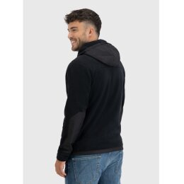 Vintage Industries - 30121 Vitor hollow fibre fleece -  Jacke - black L
