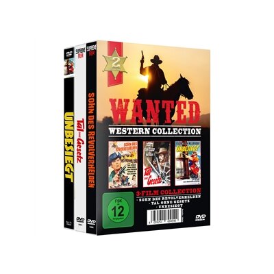 3-DVD-BUNDLE PACK - WANTED - WESTERN COLLECTION #2 - 3 FILME BUNDLE PACK - DVM
