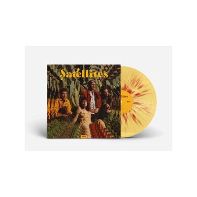 SATELLITES - SATELLITES - YELLOW/RED SPLATTERED - LP