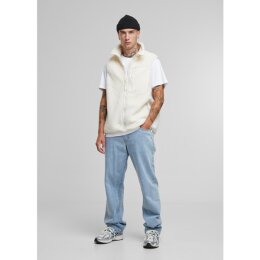 Urban Classics - TB6723 - Sherpa Vest - whitesand