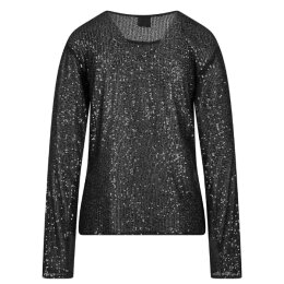 Urban Classics - TB6997 - Ladies Sequins Longsleeve - black