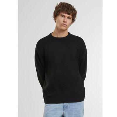 Urban Classics Men - TB5908 - Oversized Chunky Sweater - black