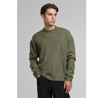 Urban Classics Men - TB5908 - Oversized Chunky Sweater - olive