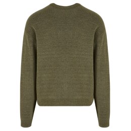 Urban Classics Men - TB5908 - Oversized Chunky Sweater - olive