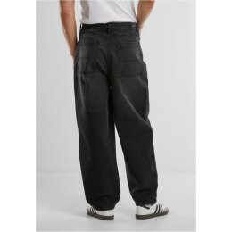 Urban Classics - TB6746 - Tapered Heavy Ounce Baggy Jeans - black washed 28