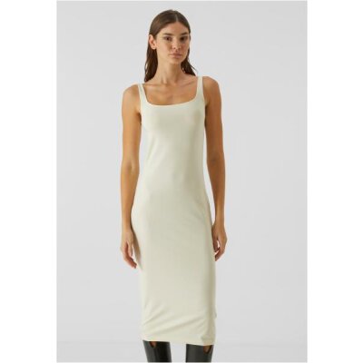 Urban Classics - TB7180 - Ladies Basic Long Cotton Jersey Dress - whitesand