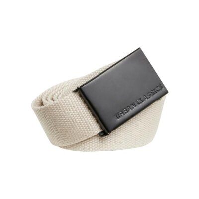 Urban Classics - TB305 - Canvas Belt - sand / black - one size