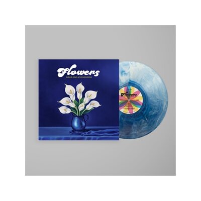JONES, DURAND & THE INDICATIONS - FLOWERS (BLUE ICEBERG SPLASH VINYL) - LP