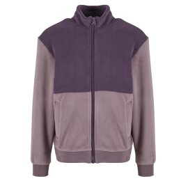 Urban Classics - TB7016 - Colour Block Polar Fleece Jacket - purplenight/fadedpurple