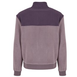 Urban Classics - TB7016 - Colour Block Polar Fleece Jacket - purplenight/fadedpurple
