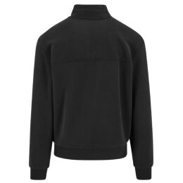 Urban Classics - TB7016 - Colour Block Polar Fleece Jacket - black/black