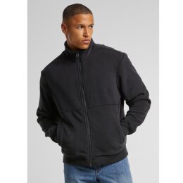 Urban Classics - TB7016 - Colour Block Polar Fleece Jacket - black/black L