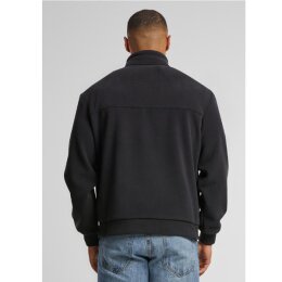 Urban Classics - TB7016 - Colour Block Polar Fleece Jacket - black/black L
