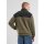 Urban Classics - TB7016 - Colour Block Polar Fleece Jacket - black/olive