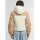 Urban Classics - TB7071 - Ladies Sherpa Crinkle Nylon Mix Jacket - unionbeige/whitesand