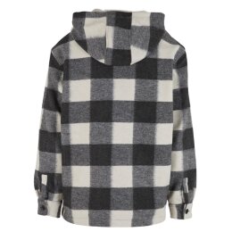 Urban Classics - TB7047 - Big Check Jacket With Hood - whitesand/black