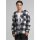 Urban Classics - TB7047 - Big Check Jacket With Hood - whitesand/black