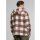 Urban Classics - TB7047 - Big Check Jacket With Hood - whitesand/lightrust