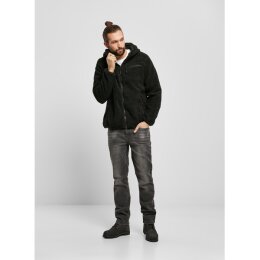 Brandit - BD5024 - Teddyfleece Worker Jacket - black