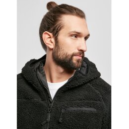 Brandit - BD5024 - Teddyfleece Worker Jacket - black