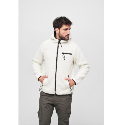Brandit - BD5024 - Teddyfleece Worker Jacket - white