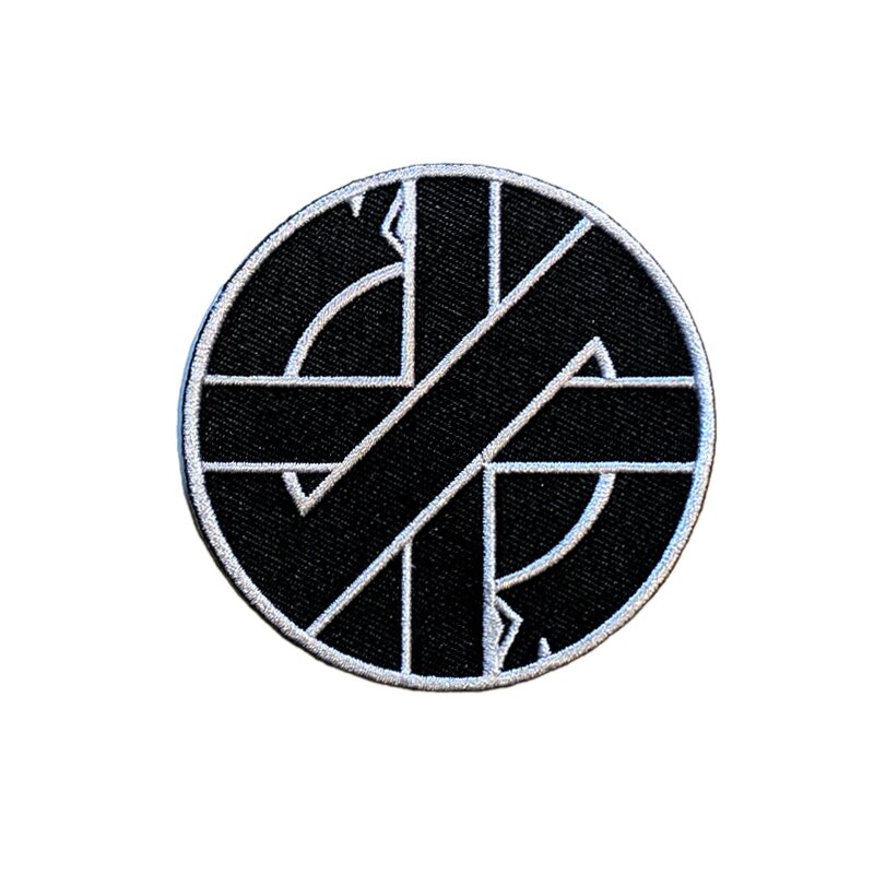 thumbnail image 2 of Crass Symbol 1 Inch Button Pin Badge – C020B 2 of 6