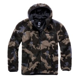 Brandit - BD5024 - Teddyfleece Worker Jacket - dark camo