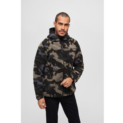 Brandit - BD5024 - Teddyfleece Worker Jacket - dark camo 7XL