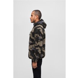 Brandit - BD5024 - Teddyfleece Worker Jacket - dark camo 7XL