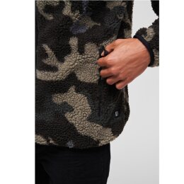 Brandit - BD5024 - Teddyfleece Worker Jacket - dark camo 7XL