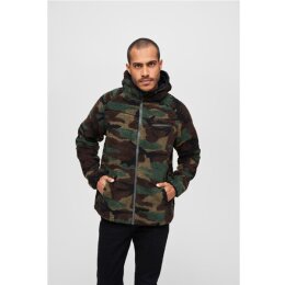 Brandit - BD5024 - Teddyfleece Worker Jacket - woodland