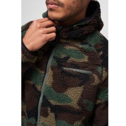 Brandit - BD5024 - Teddyfleece Worker Jacket - woodland