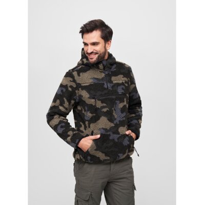 Brandit - BD5023 - Teddyfleece Worker Pullover - darkcamo