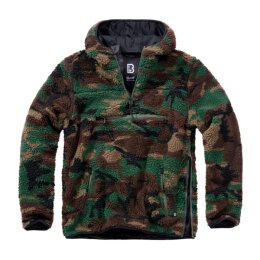 Brandit - BD5023 - Teddyfleece Worker Pullover - woodland