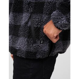 Brandit - BD5023 - Teddyfleece Worker Pullover - black/grey
