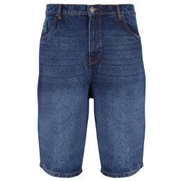 Urban Classics - TB6639 - 90s Heavy Denim Shorts - new dark blue washed