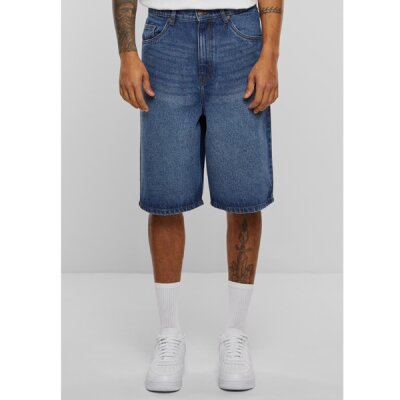 Urban Classics - TB6639 - 90s Heavy Denim Shorts - new mid blue washed