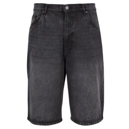 Urban Classics - TB6639 - 90s Heavy Denim Shorts - black washed