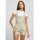 Urban Classics - TB5990 - Ladies Organic Short Dungaree - offwhite raw